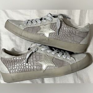 Shu Shop Women's Paula Bone Snake shoe